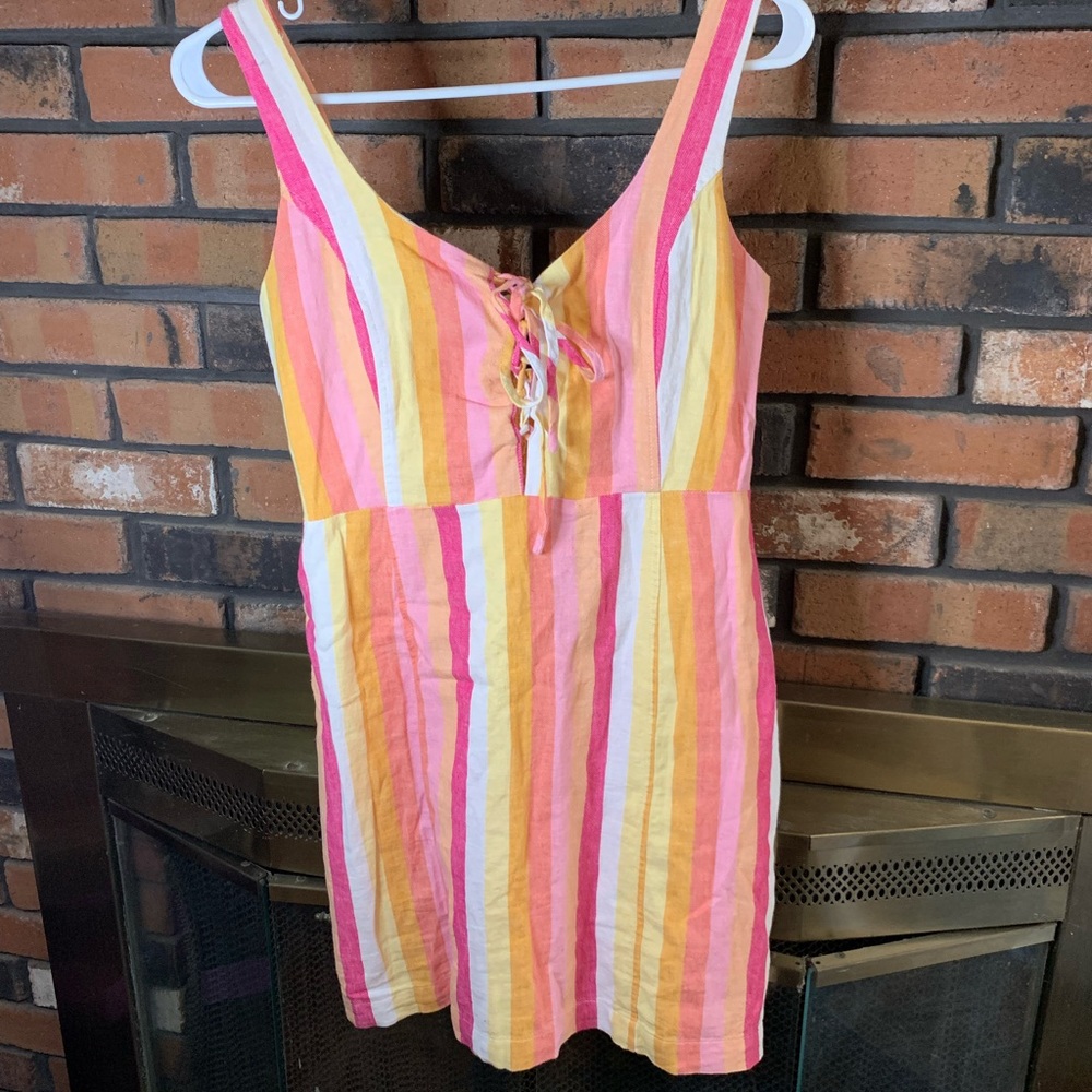 Forever 21 Stripe Slim Fit Sundress